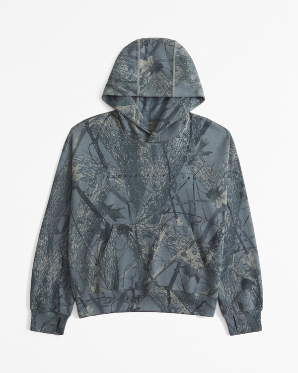 ypb active logo popover hoodie, Camo