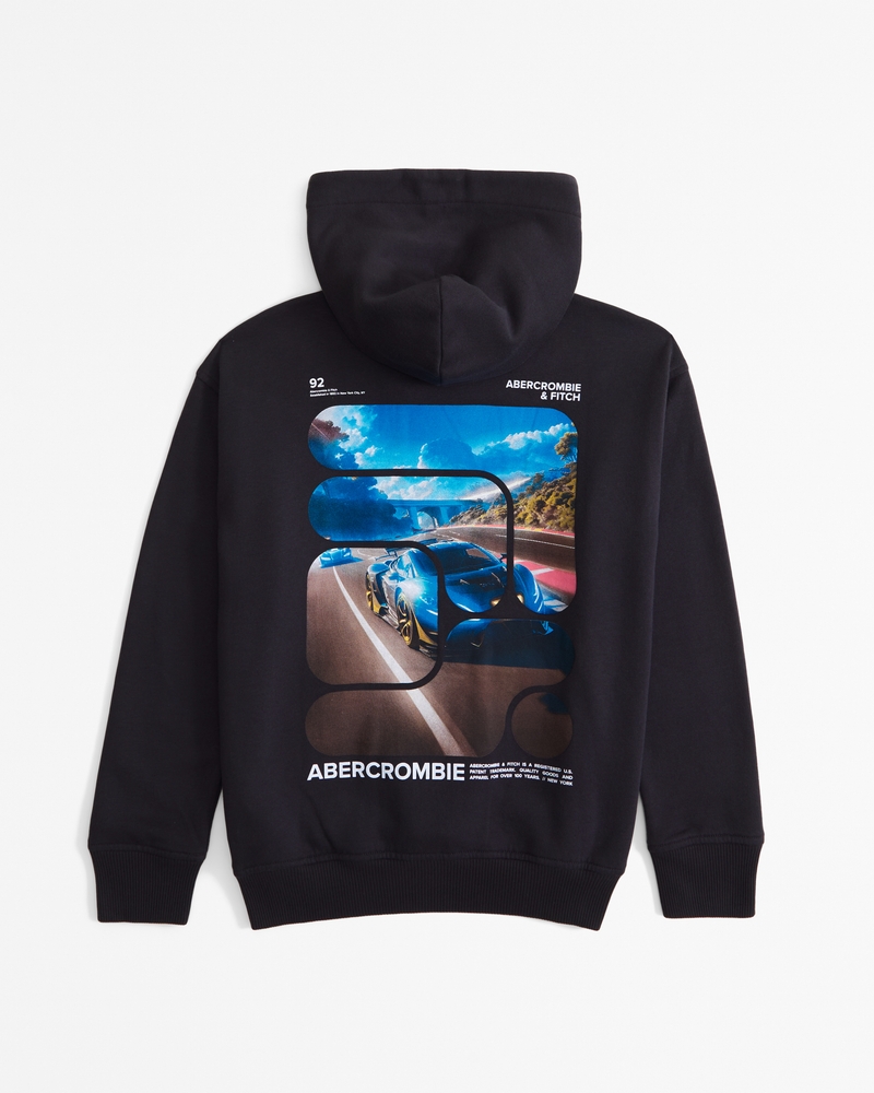 imagery logo popover hoodie