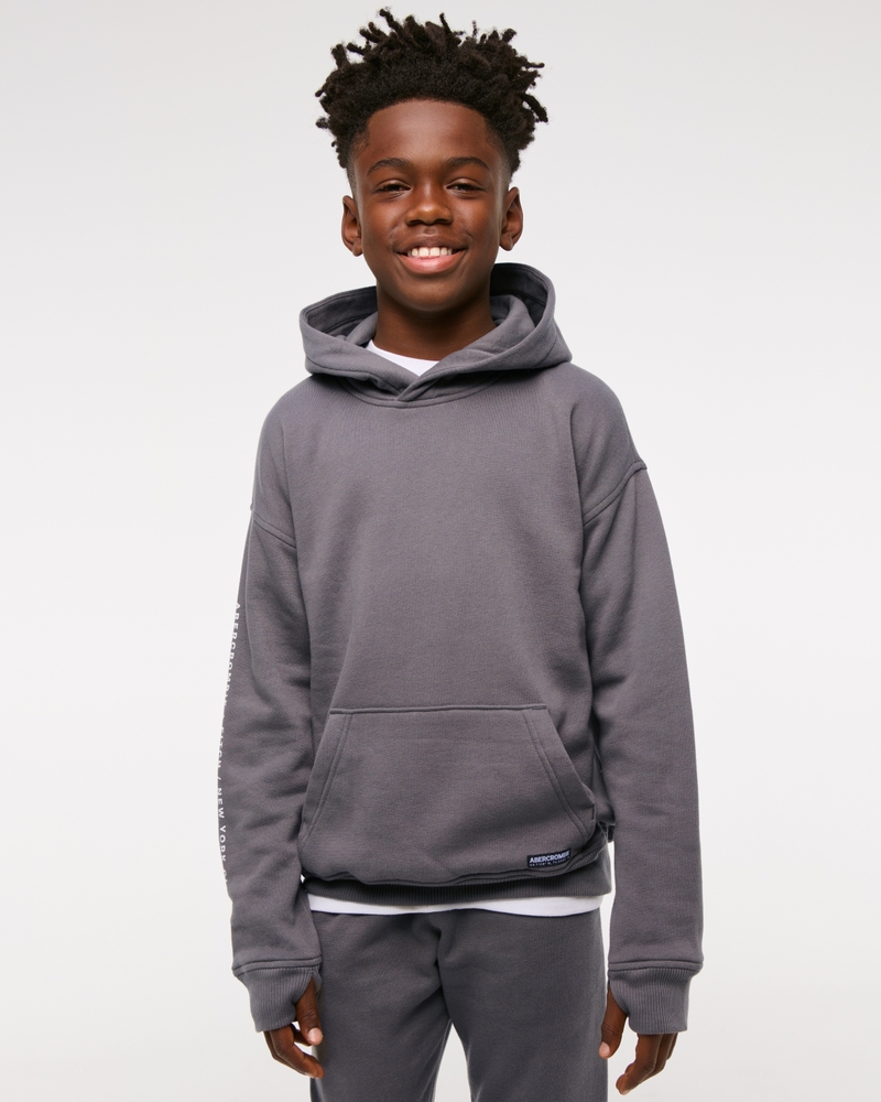 imagery logo popover hoodie
