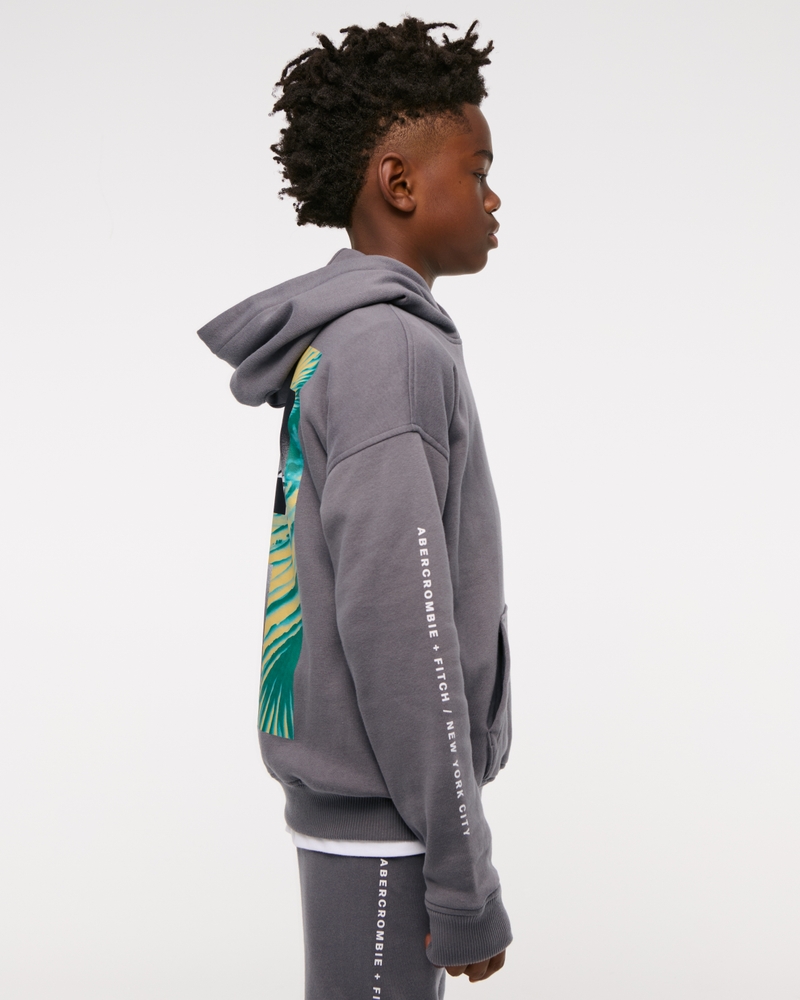 imagery logo popover hoodie