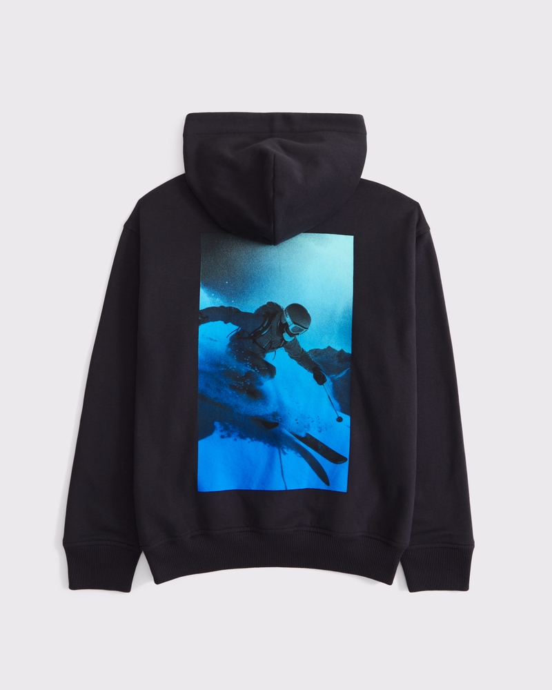imagery logo popover hoodie