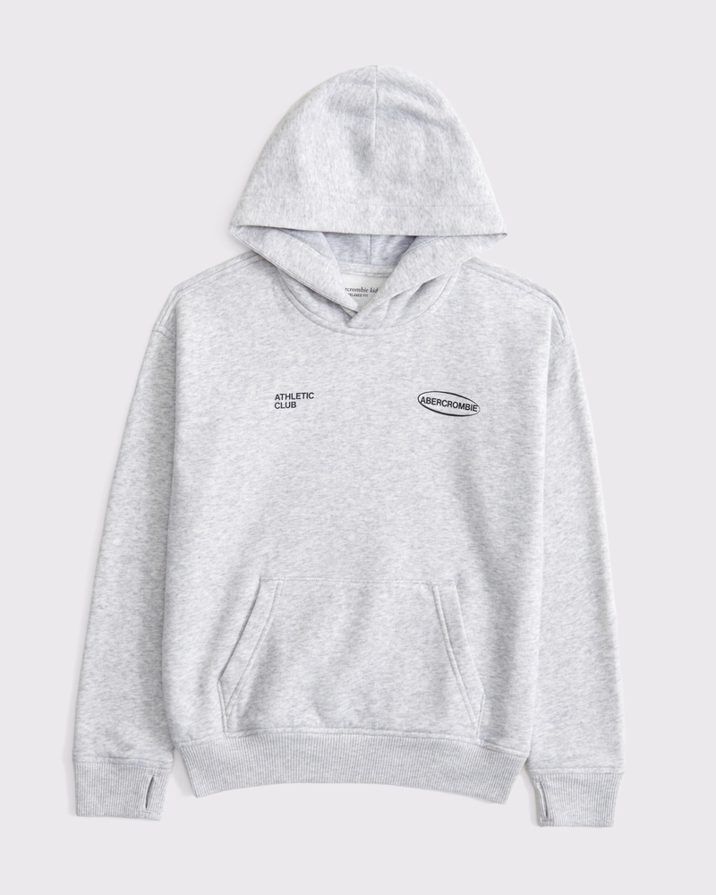 logo popover hoodie