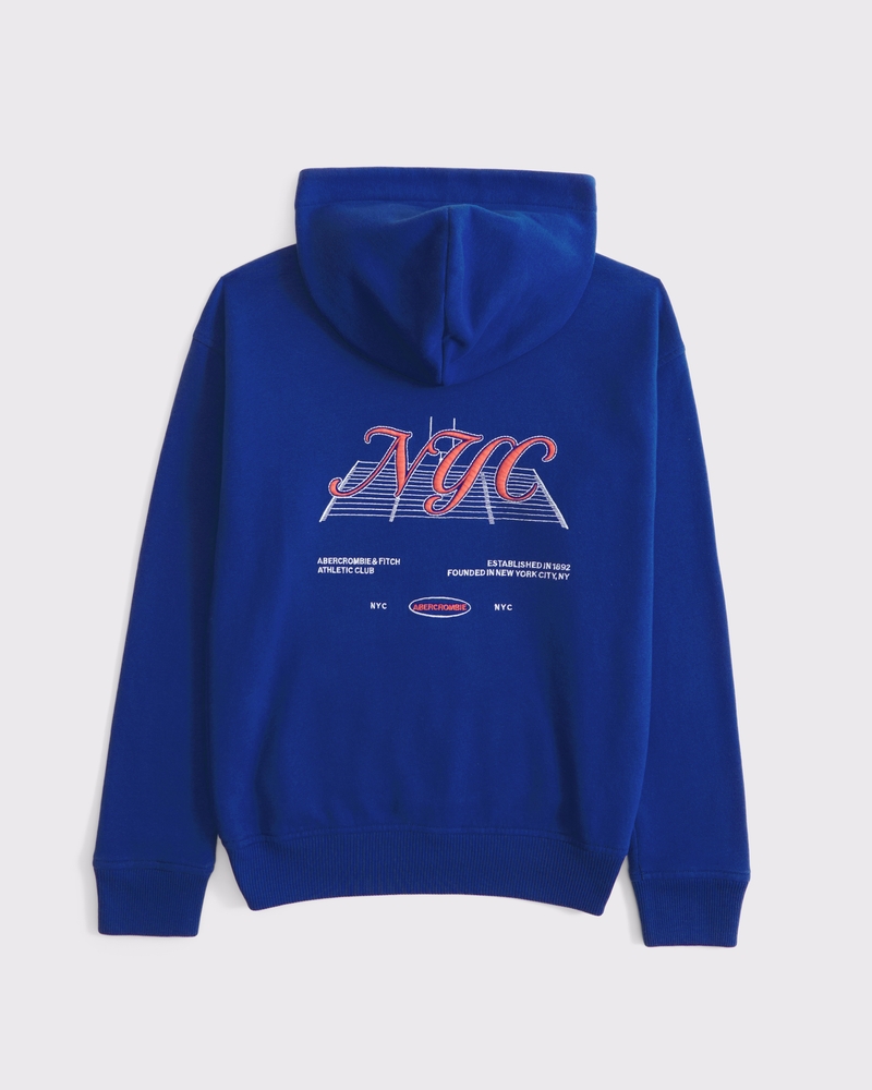 logo popover hoodie