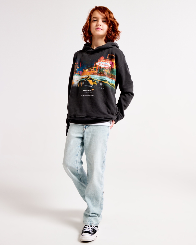mclaren graphic popover hoodie