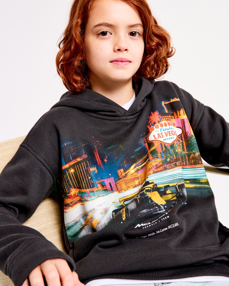 mclaren graphic popover hoodie