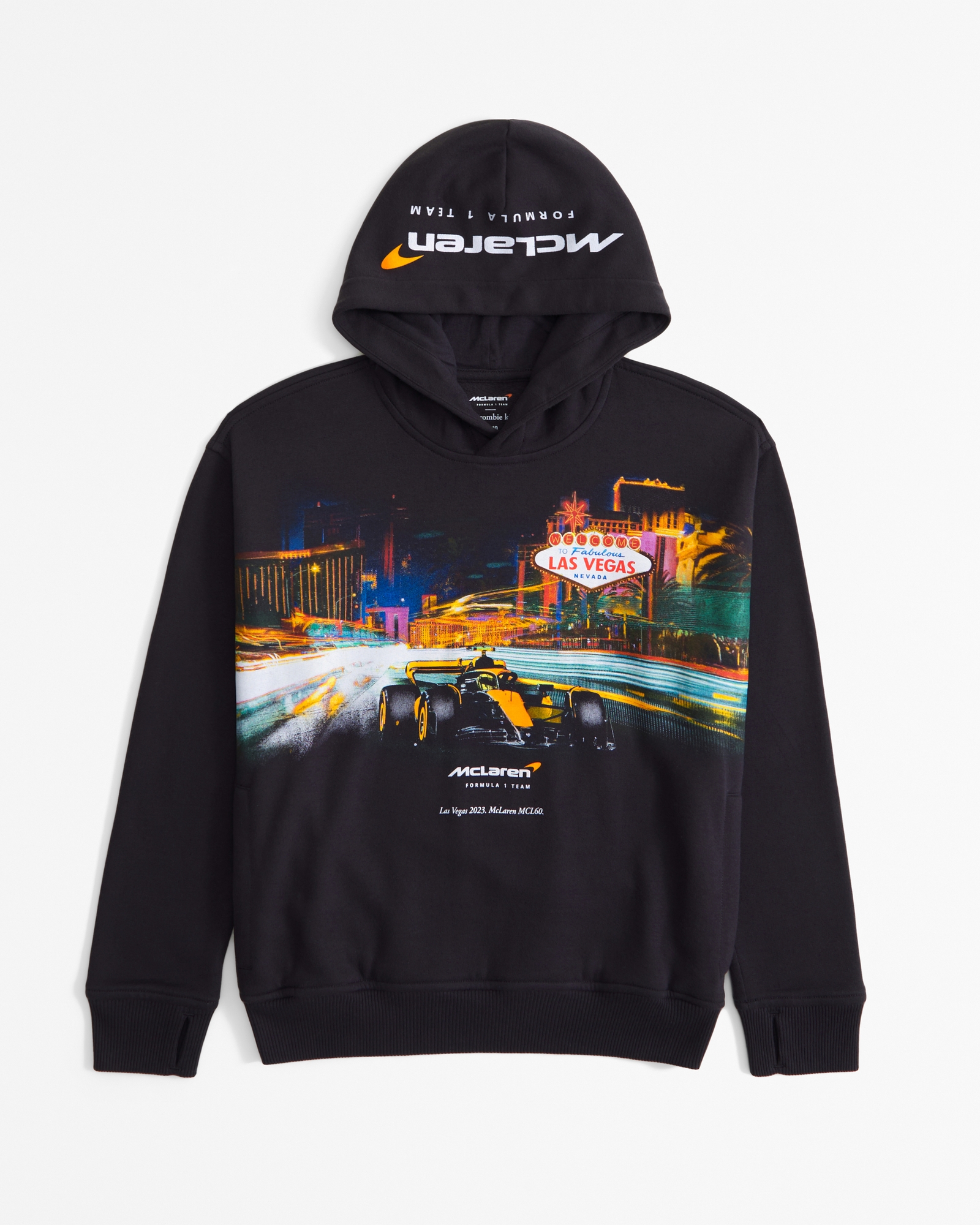 boys mclaren graphic popover hoodie | boys clearance | Abercrombie.com