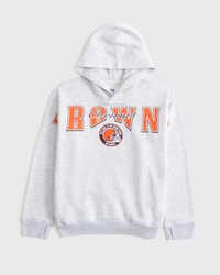 cleveland browns graphic popover hoodie