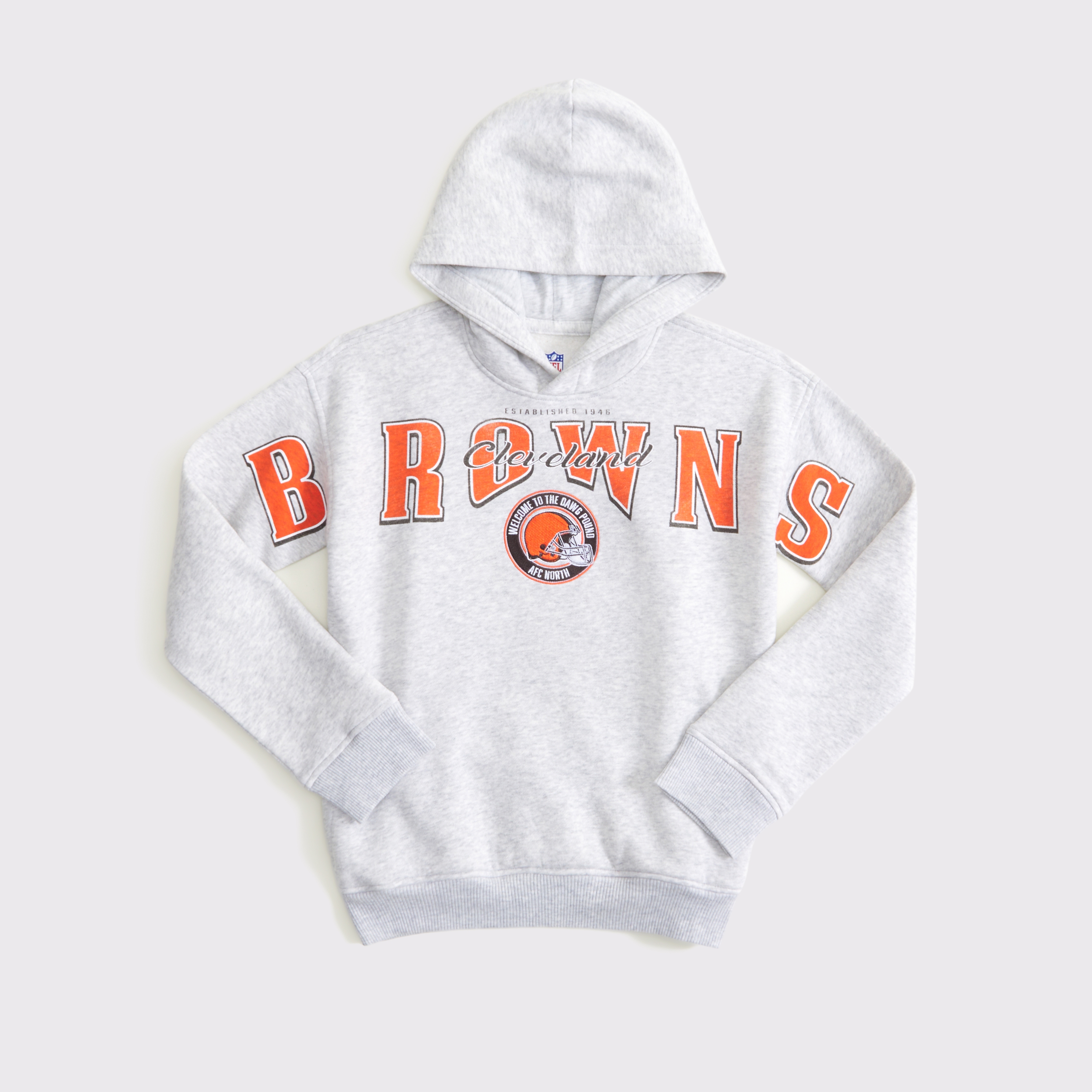 Abercrombie & Fitch Kids' Cleveland Browns Graphic Popover Hoodie