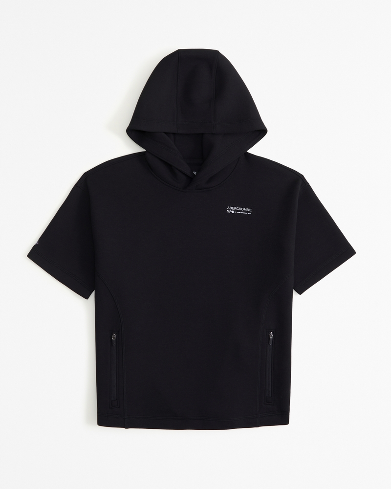 ypb neoknit active logo short-sleeve  hoodie