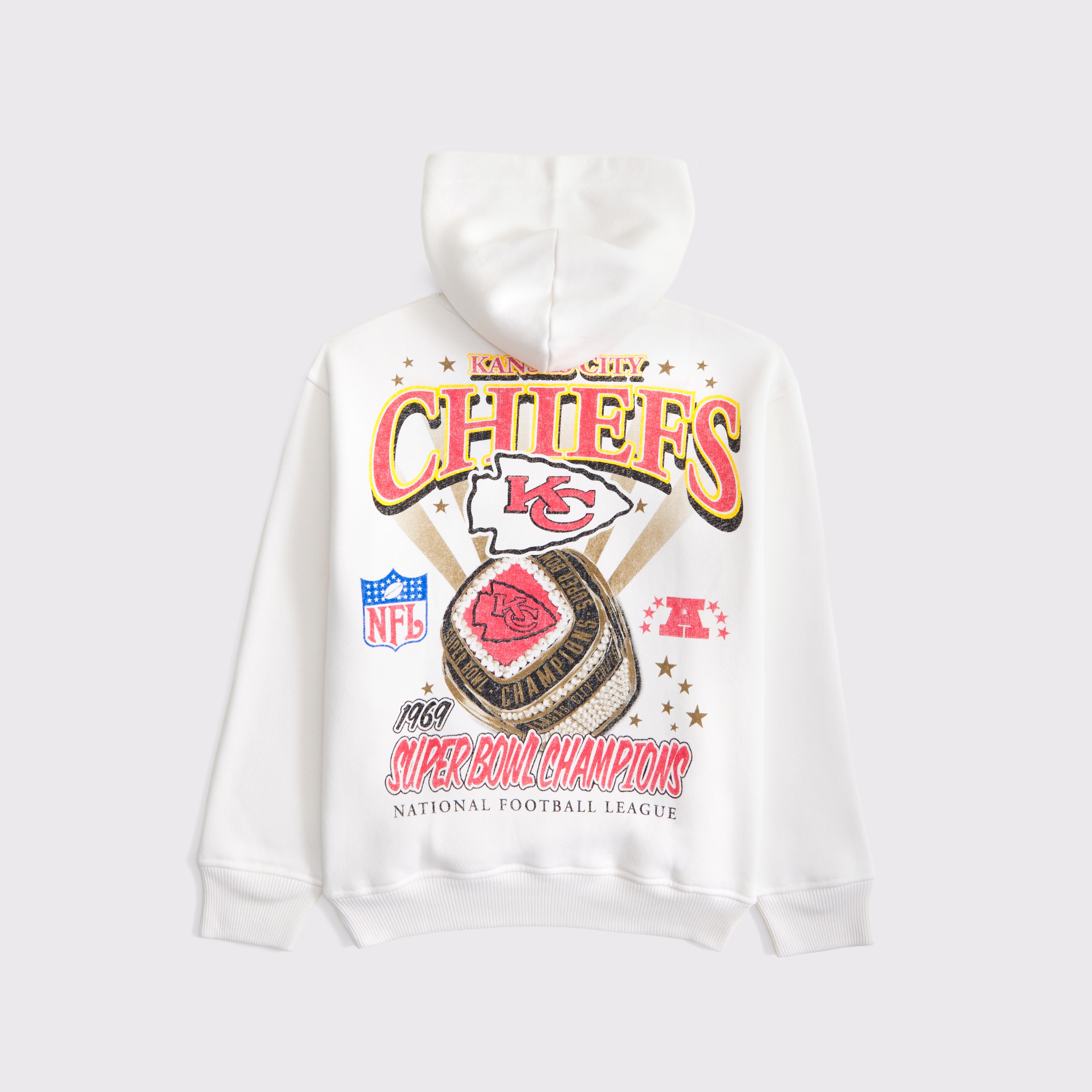 Abercrombie & Fitch Kids' Kansas City Chiefs Graphic Popover Hoodie