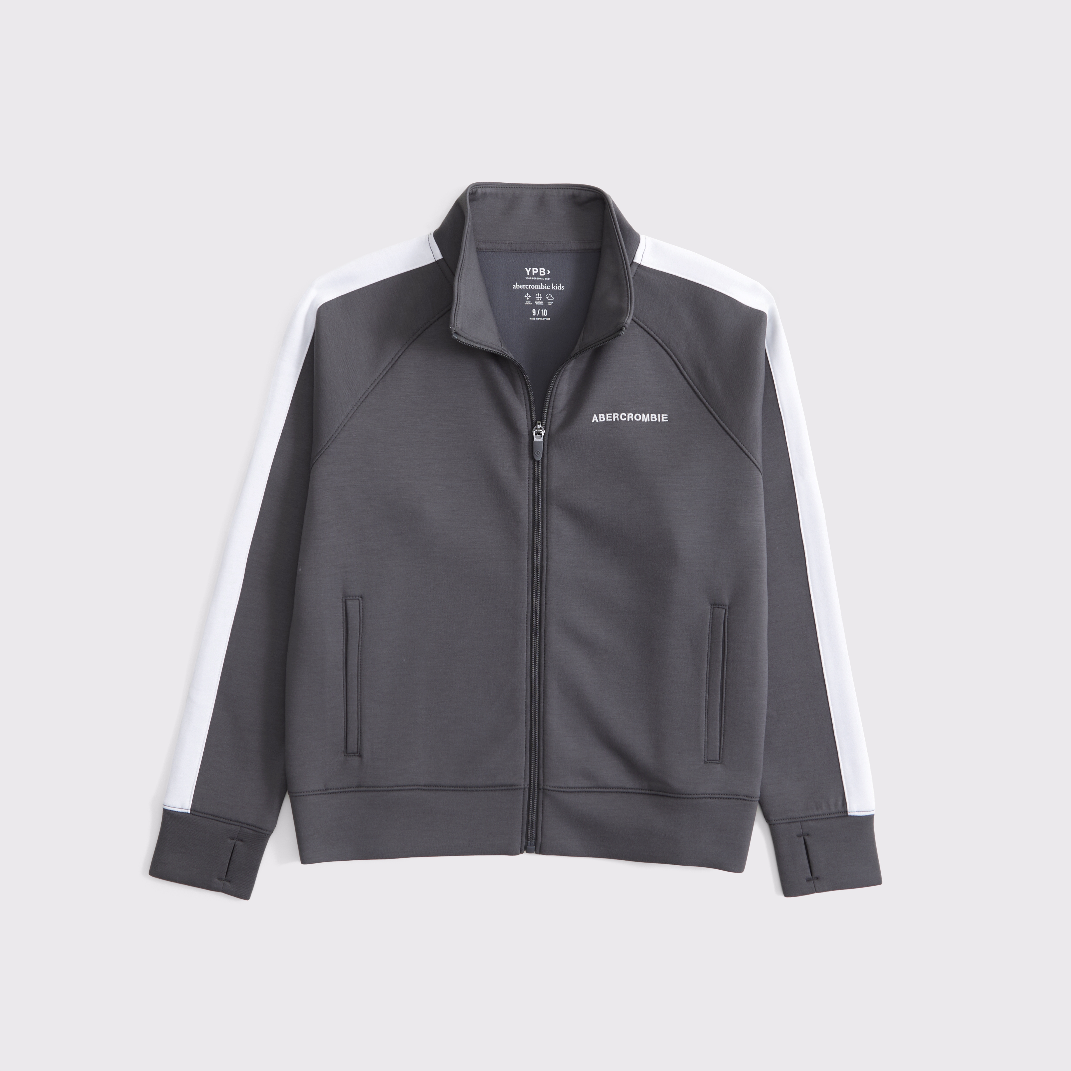 boys ypb neoknit logo track jacket | boys tops | Abercrombie.com