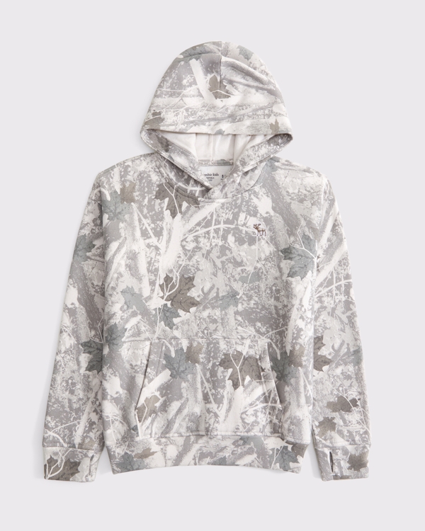 essential icon hoodie, Camo view 2