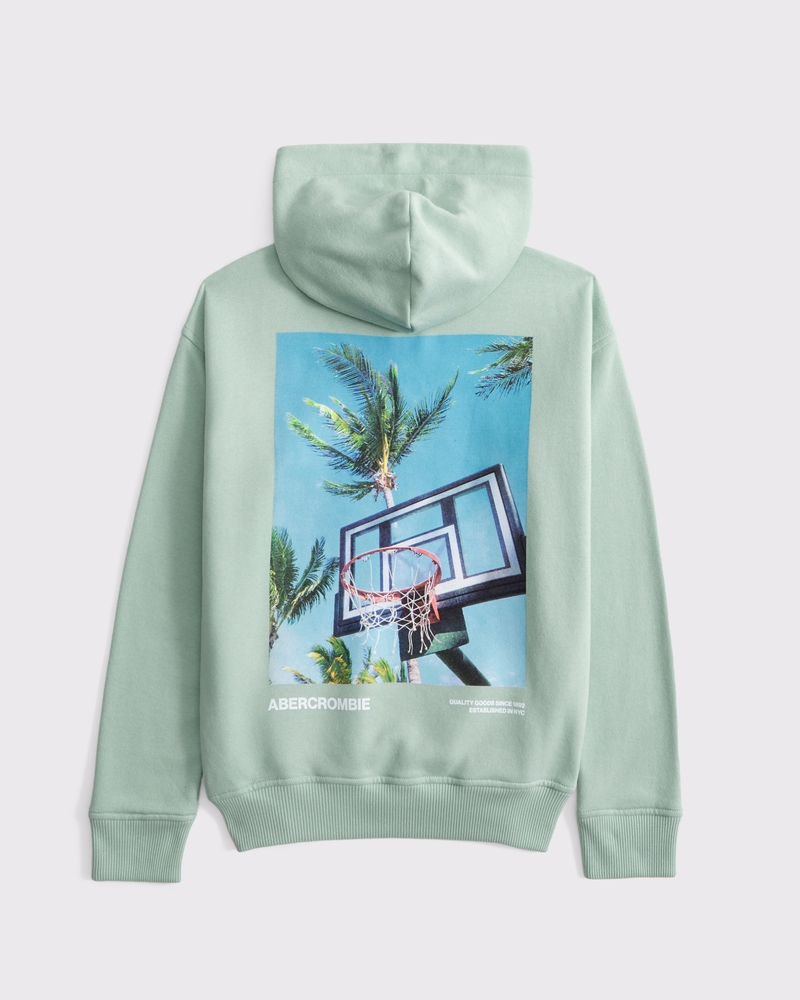 imagery logo popover hoodie