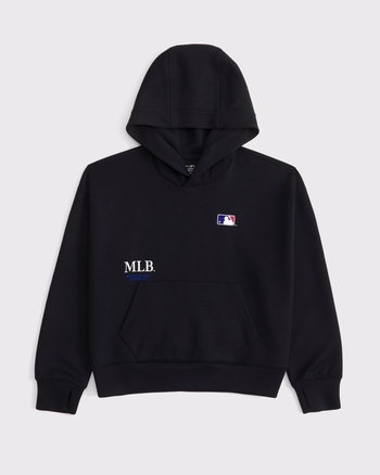 boys ypb neoknit mlb graphic popover hoodie | boys tops