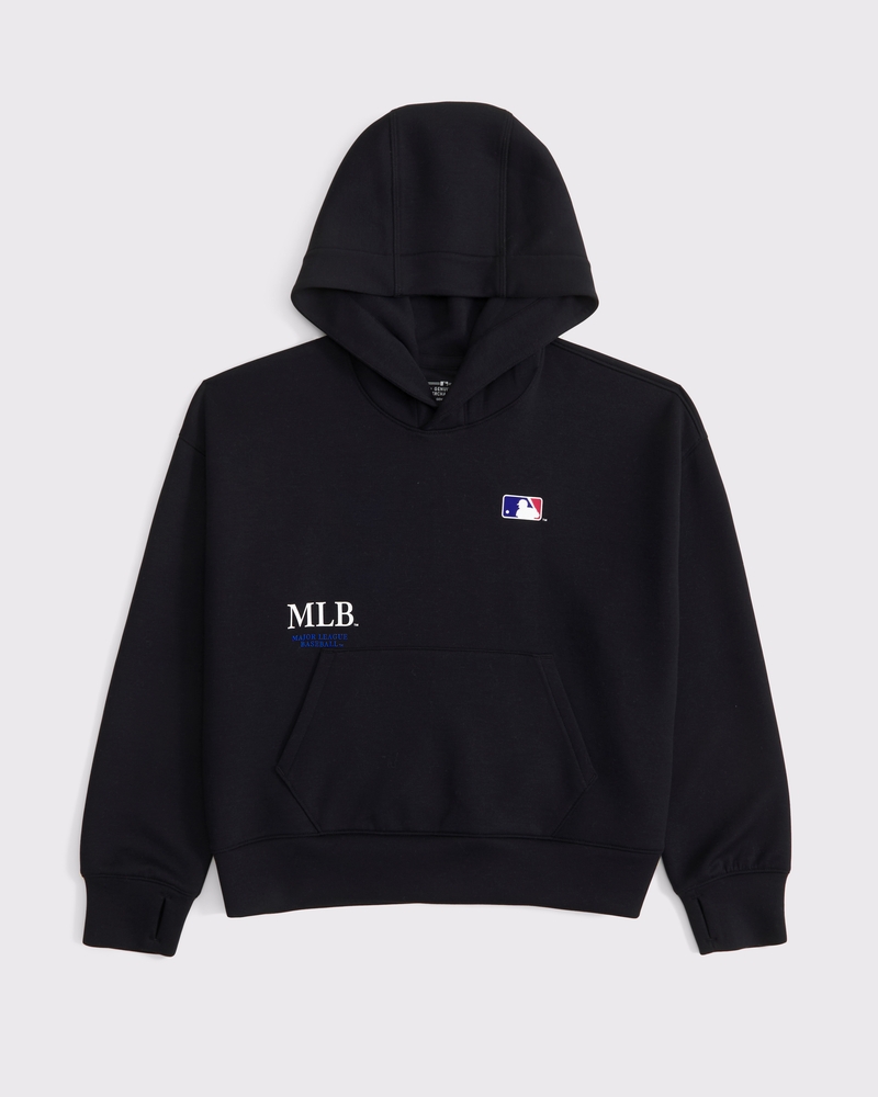 boys ypb neoknit mlb graphic popover hoodie | boys tops