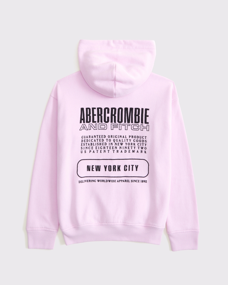 logo popover hoodie