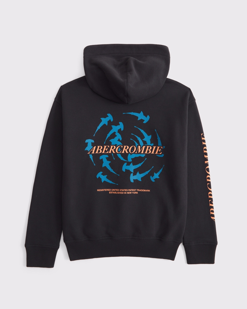 imagery logo popover hoodie
