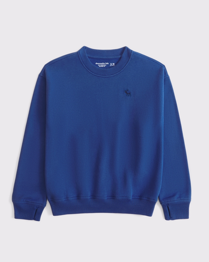 essential icon crew sweatshirt