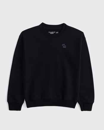 ★ citybreeze★ Essential Thumb Graphic Sweatshirt 3COLORS ktown4u.com : [CITYBREEZE] ESSENTIAL BIG LOGO SWEATSHIRTS_NAVY M