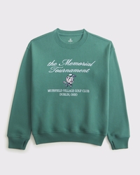 memorial tournament graphic crew sweatshirt
