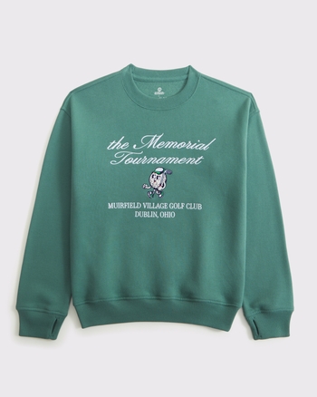 memorial tournament graphic crew sweatshirt