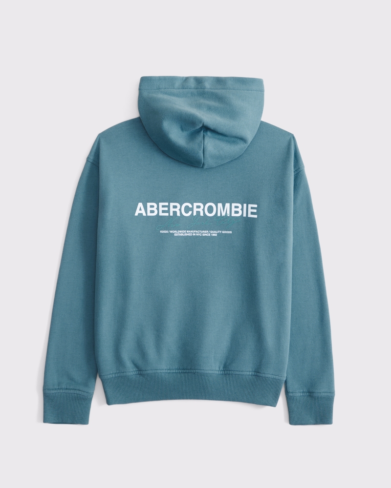 logo popover hoodie
