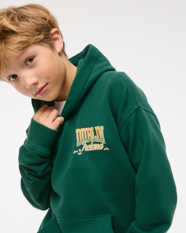 dublin graphic popover hoodie