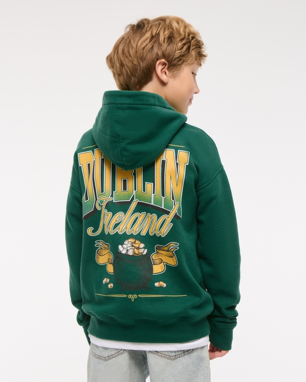 dublin graphic popover hoodie