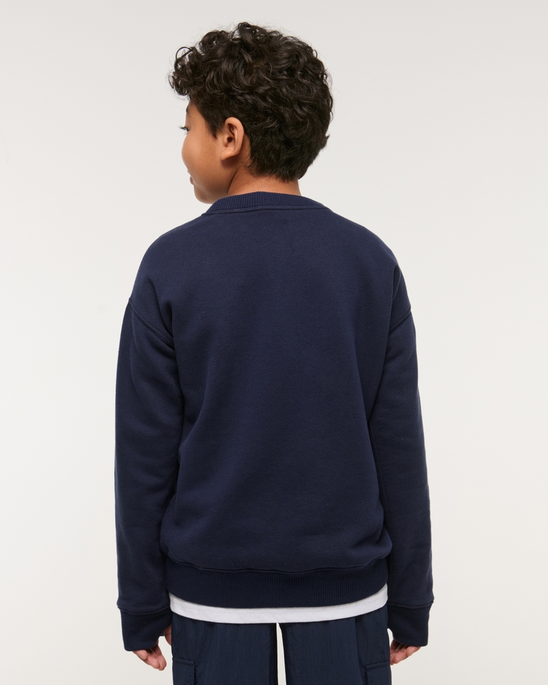 essential icon crew sweatshirt