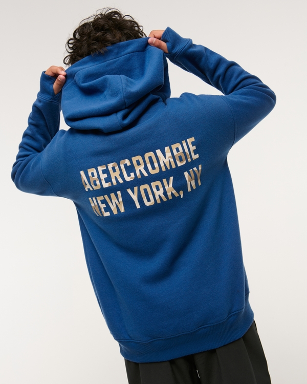 logo popover hoodie