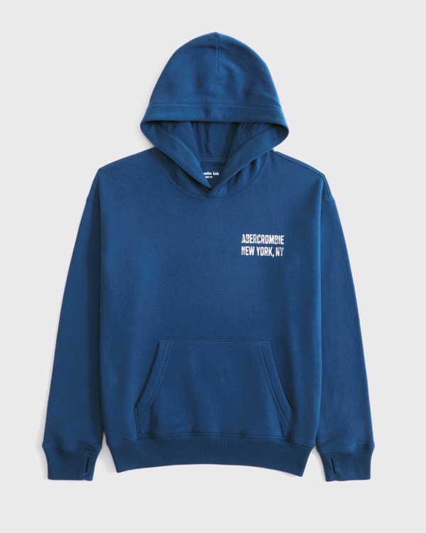 logo popover hoodie, Deep Ocean view 2