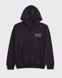 logo popover hoodie