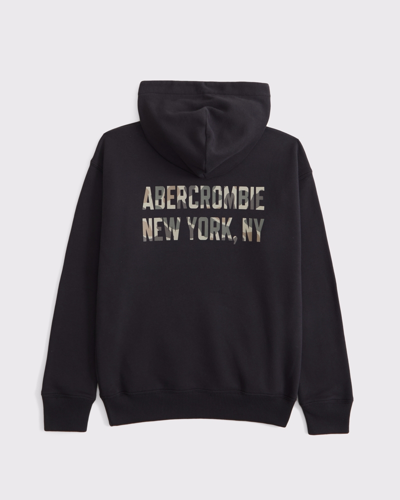 logo popover hoodie