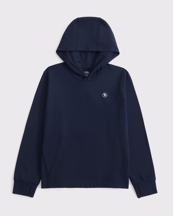 ypb icon popover hoodie, Deep Blue view 1