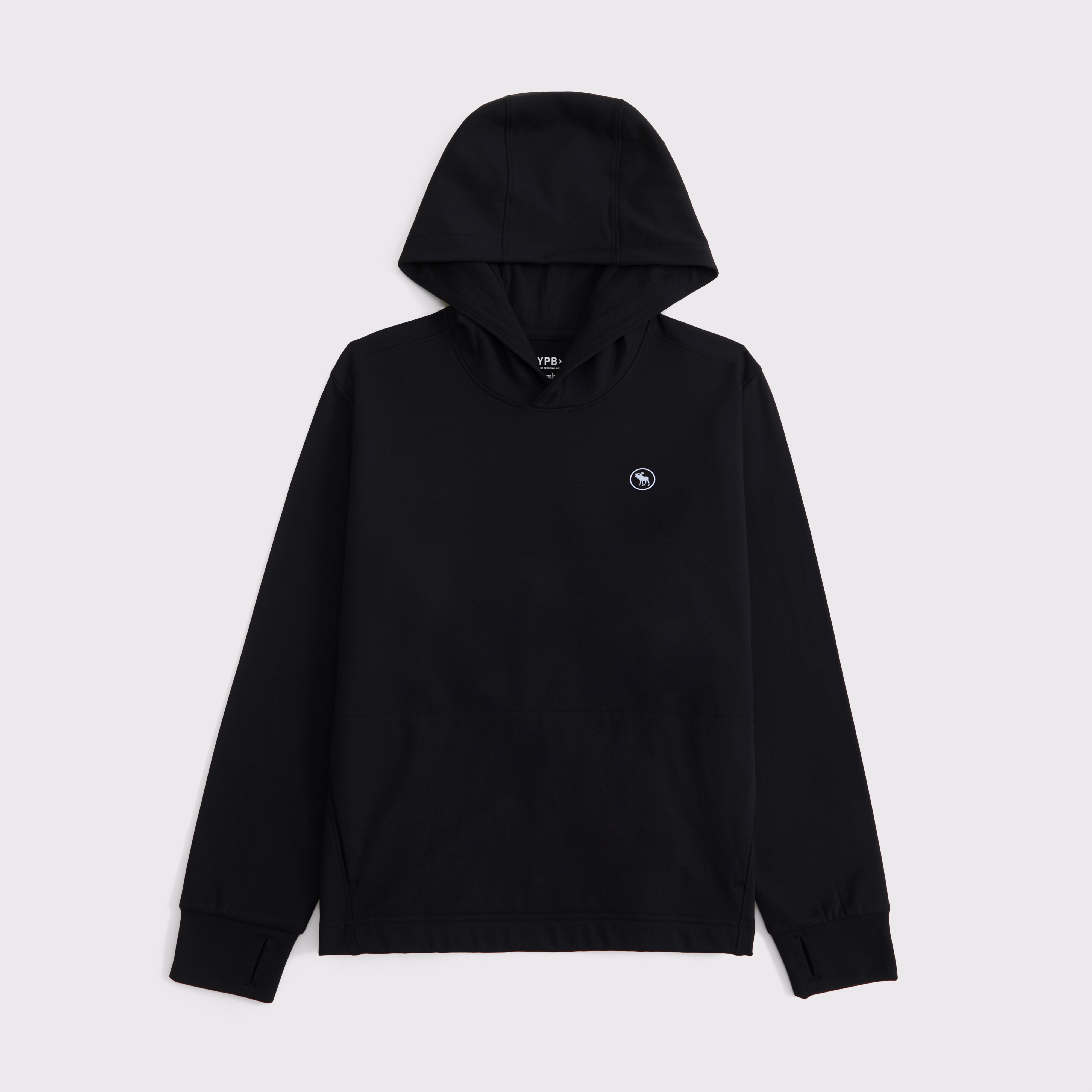 Abercrombie & Fitch Kids' Ypb Icon Popover Hoodie In Black