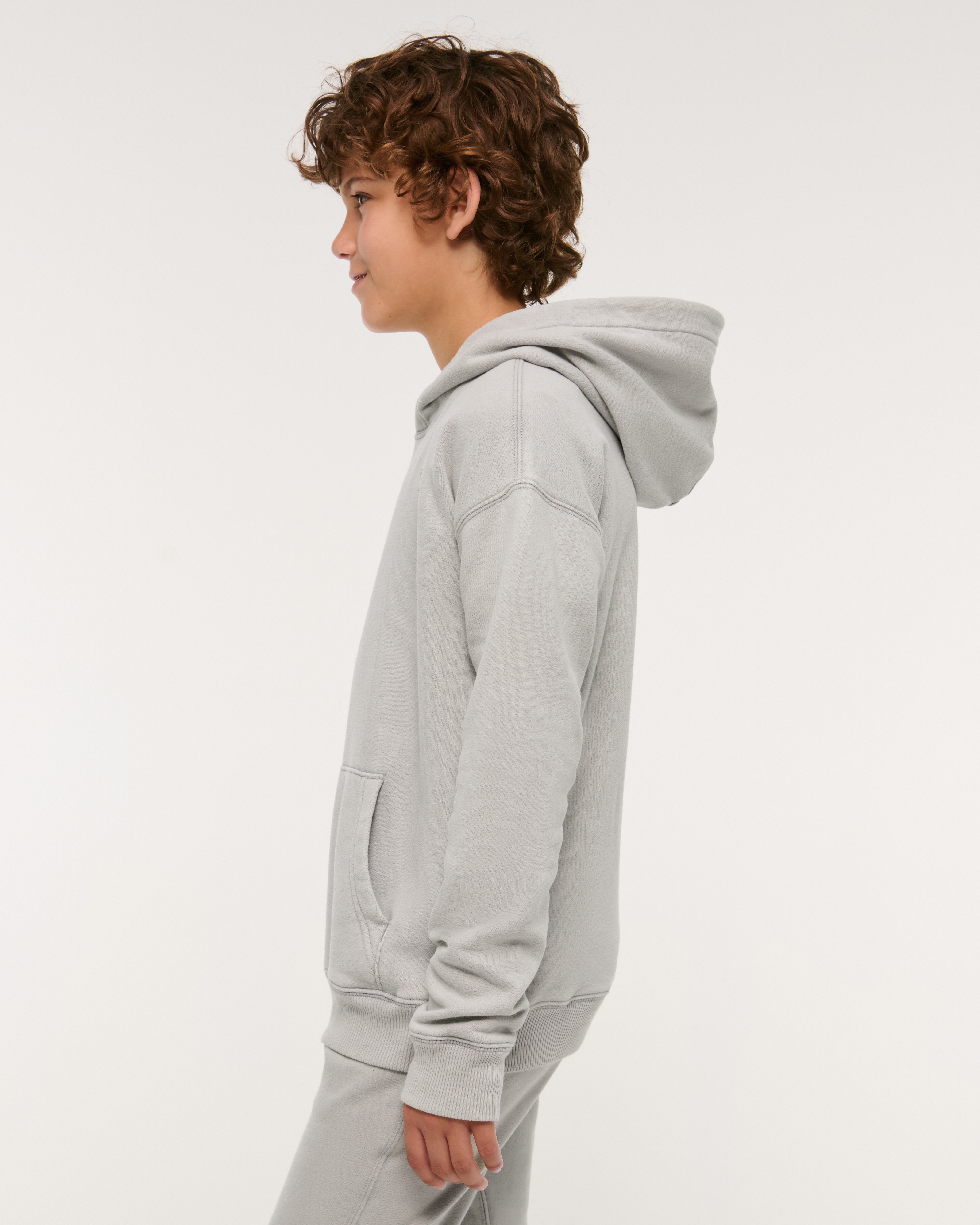 boys essential icon hoodie | boys tops | Abercrombie.com
