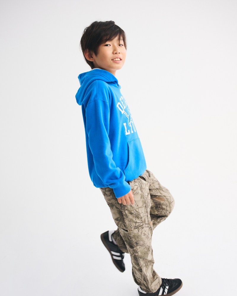 detroit lions graphic popover hoodie