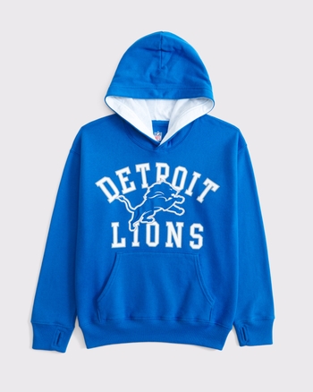 detroit lions graphic popover hoodie from Abercrombie & Fitch - $69.95