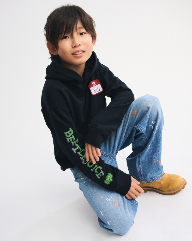 logo popover hoodie