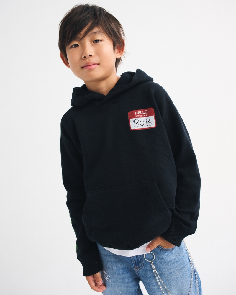 beetlejuice graphic popover hoodie