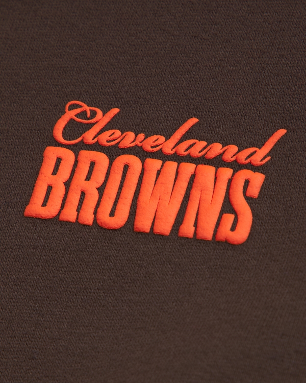 cleveland browns graphic popover hoodie