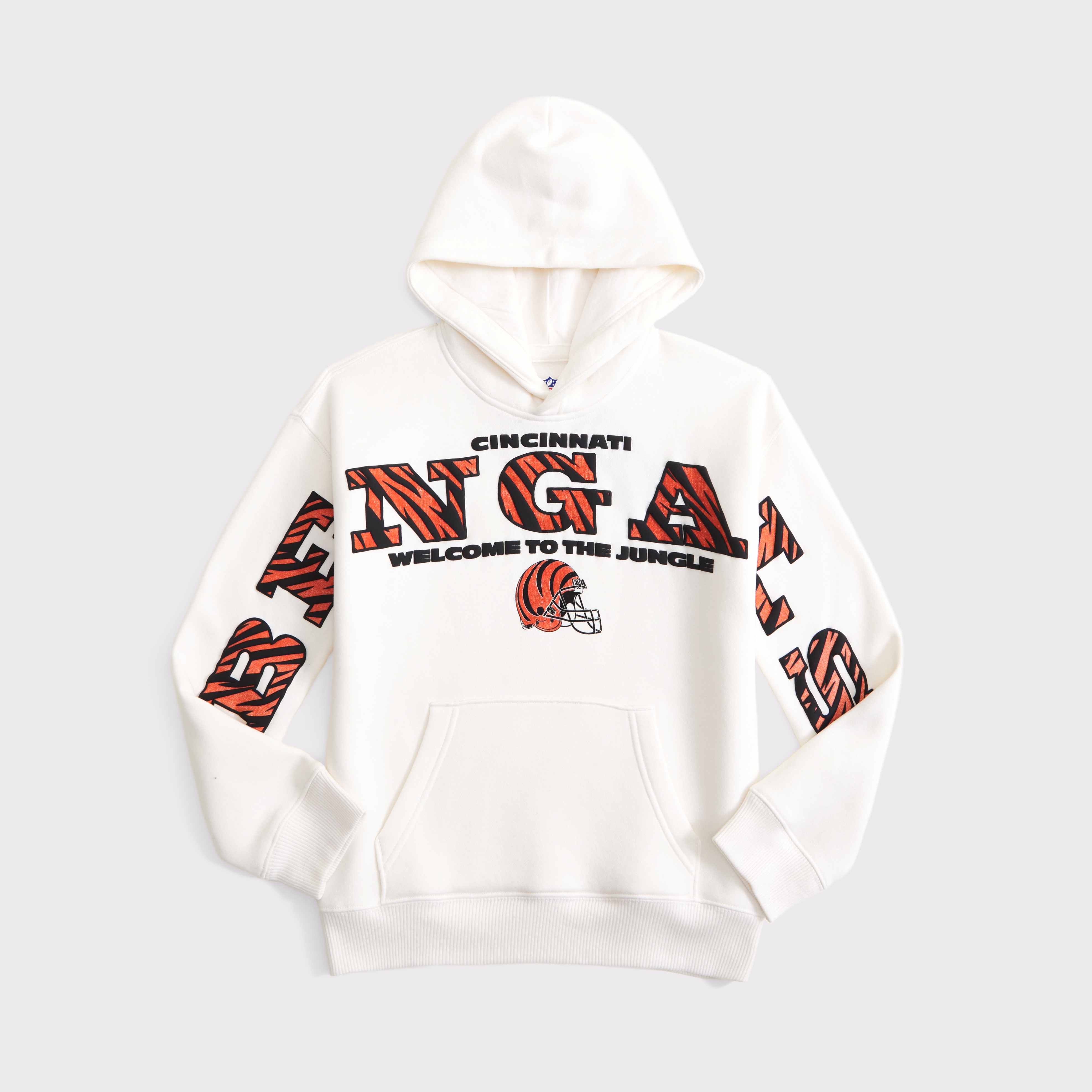 Abercrombie & Fitch Kids' Cincinnati Bengals Graphic Popover Hoodie
