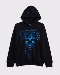 carolina panthers graphic popover hoodie