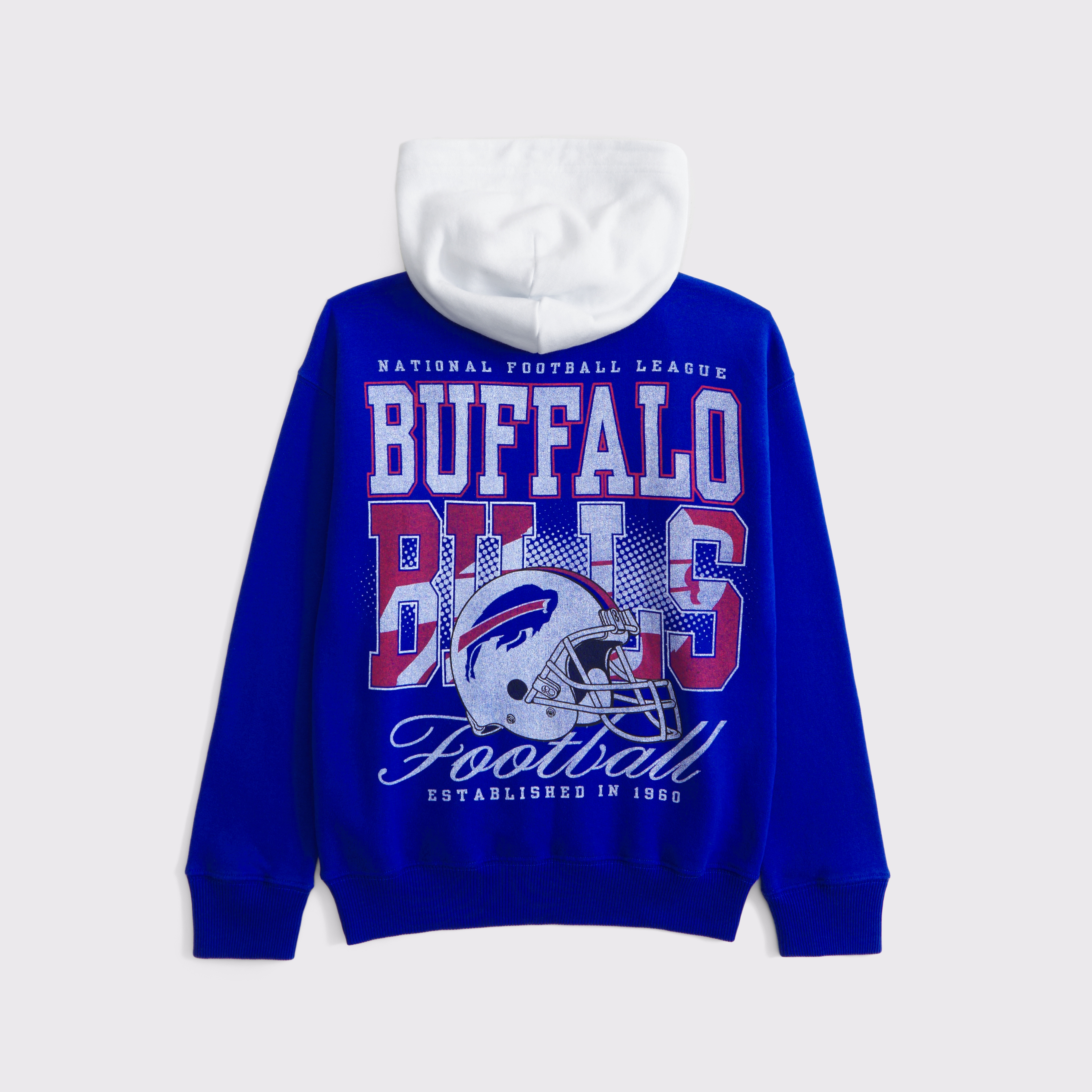 Abercrombie & Fitch Kids' Buffalo Bills Graphic Popover Hoodie