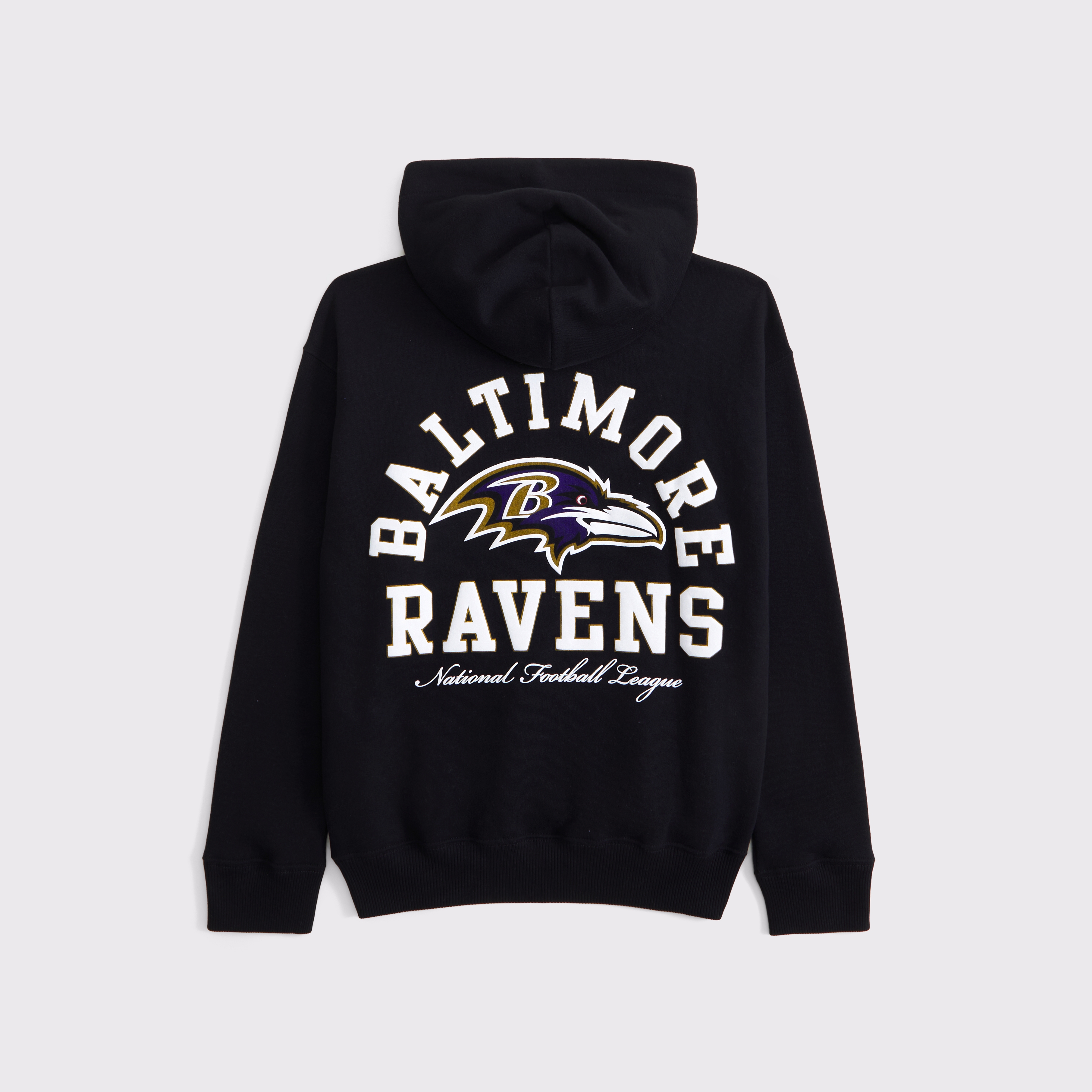 Abercrombie & Fitch Kids' Baltimore Ravens Graphic Popover Hoodie