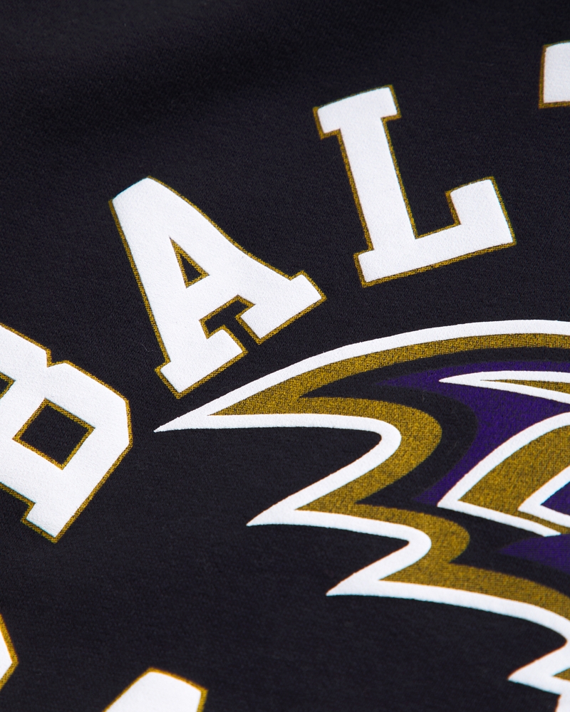 baltimore ravens graphic popover hoodie
