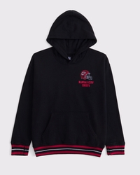 kansas city chiefs graphic popover hoodie