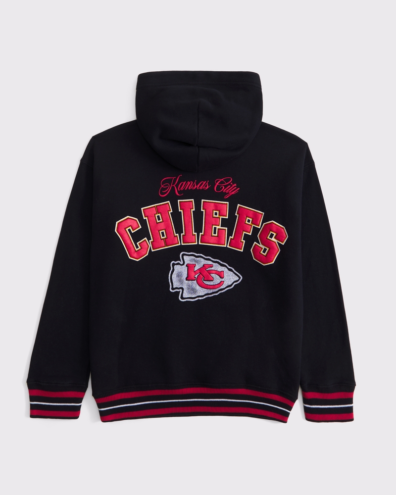 kansas city chiefs graphic popover hoodie