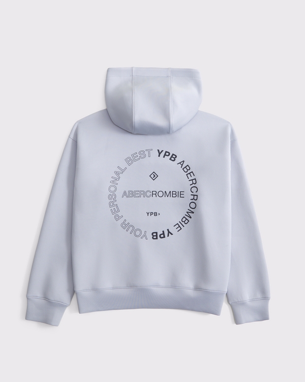 sweat à capuche texturé ypb, Gris view 1
