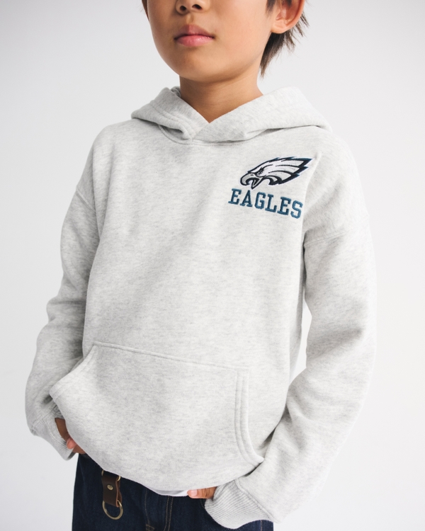 philadelphia eagles graphic popover hoodie